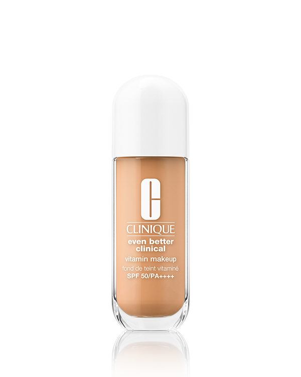 Even Better Clinical™ Vitamin Makeup Foundation SPF 50, Lightweight foundation with SPF50 and a vitamin-infused formula for more radiant, healthy-looking skin. Dermatologist tested. Safe for sensitive skin. Allergy tested. 100% fragrance free.